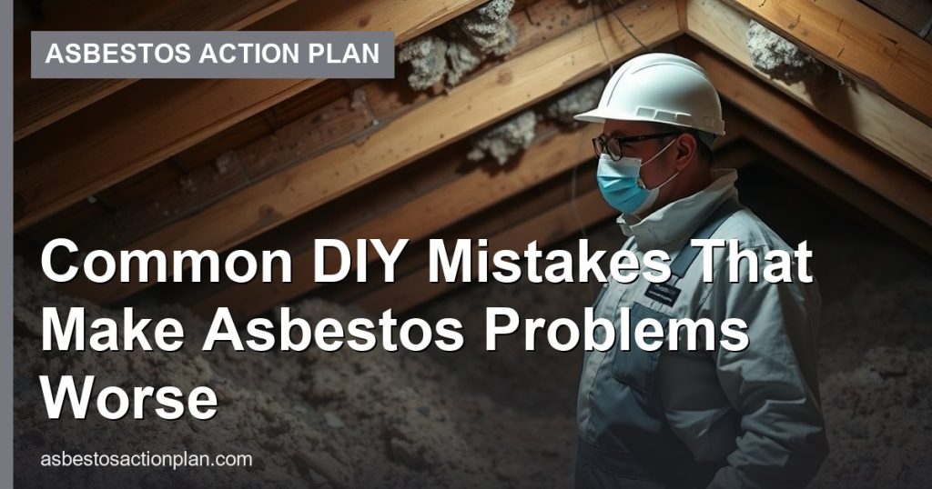 Common DIY Mistakes That Make Asbestos Problems Worse