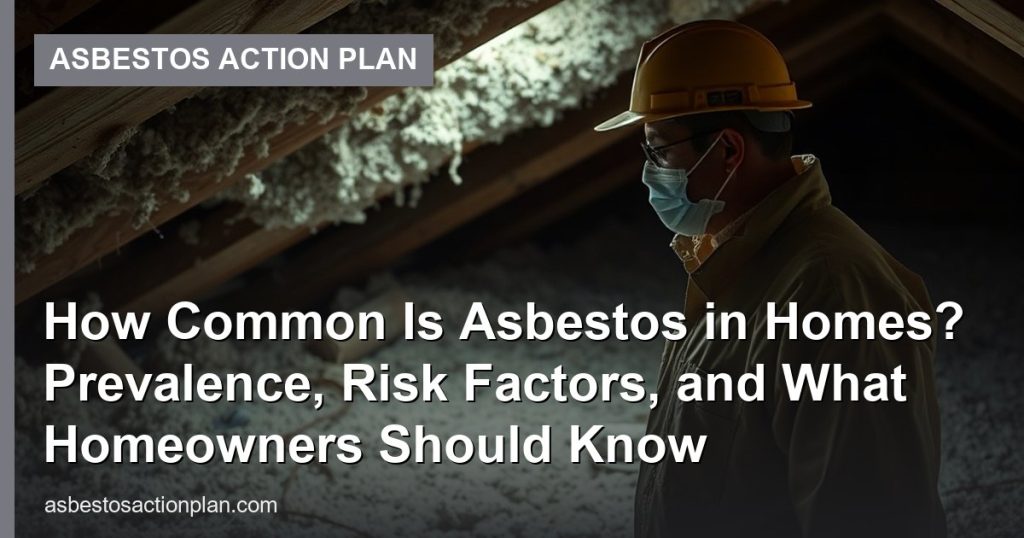How Common Is Asbestos in Homes? Prevalence, Risk Factors, and What Homeowners Should Know