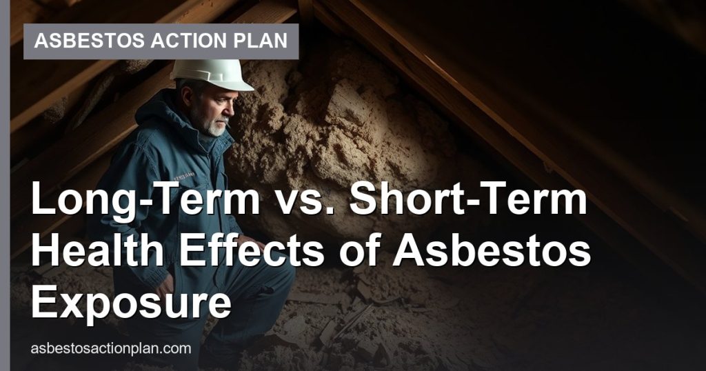 Long-Term vs. Short-Term Health Effects of Asbestos Exposure