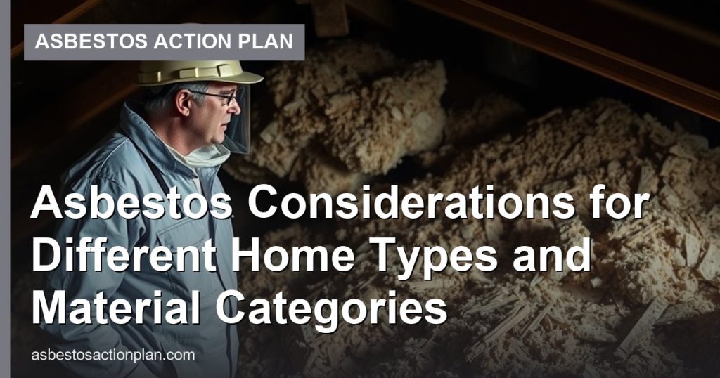 Asbestos Considerations for Different Home Types and Material Categories