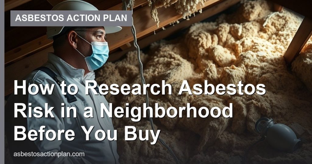 How to Research Asbestos Risk in a Neighborhood Before You Buy