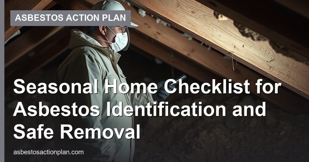 Seasonal Home Checklist for Asbestos Identification and Safe Removal