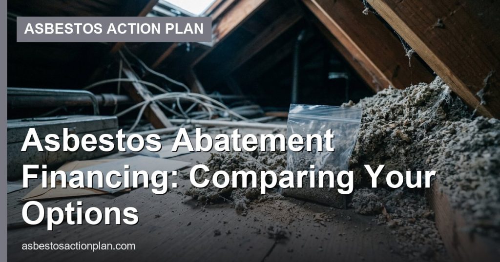 Asbestos Abatement Financing: Comparing Your Options - Asbestos Action Plan