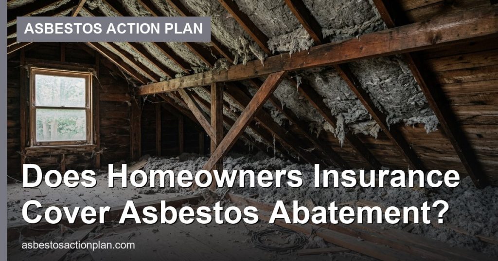 Does Homeowners Insurance Cover Asbestos Abatement? - Asbestos Action Plan