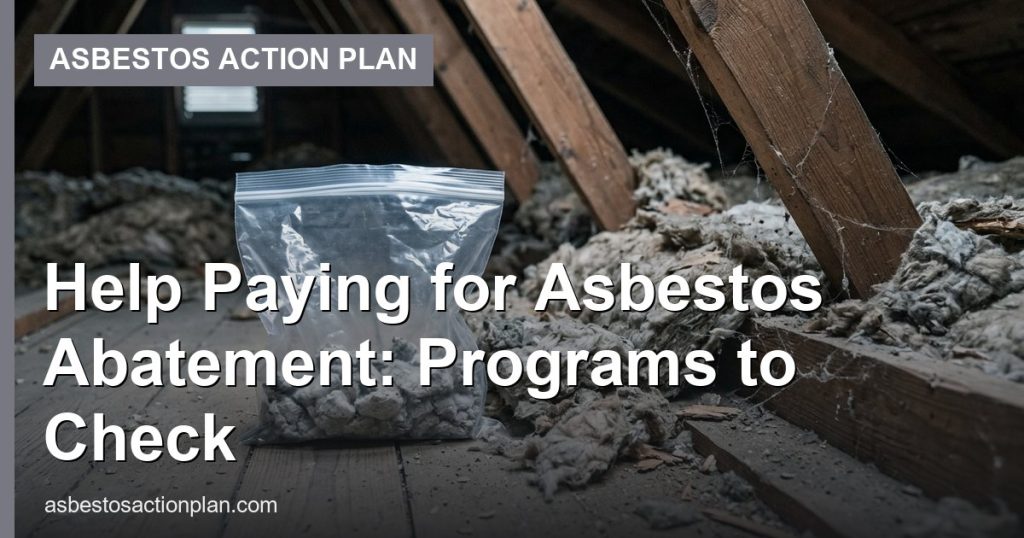 Help Paying for Asbestos Abatement: Programs to Check - Asbestos Action Plan